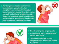 Bagaimana cara mengatasi mimisan yang tidak berhenti